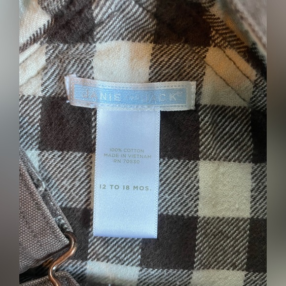 Janie and Jack Overalls 12-18m - Picture 5 of 5